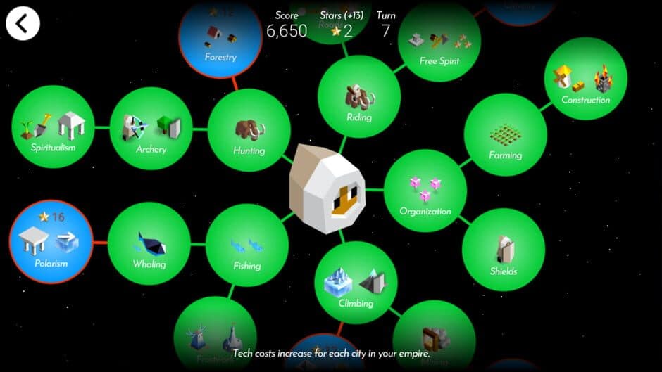 Скриншот 4 из The Battle of Polytopia: Polaris
