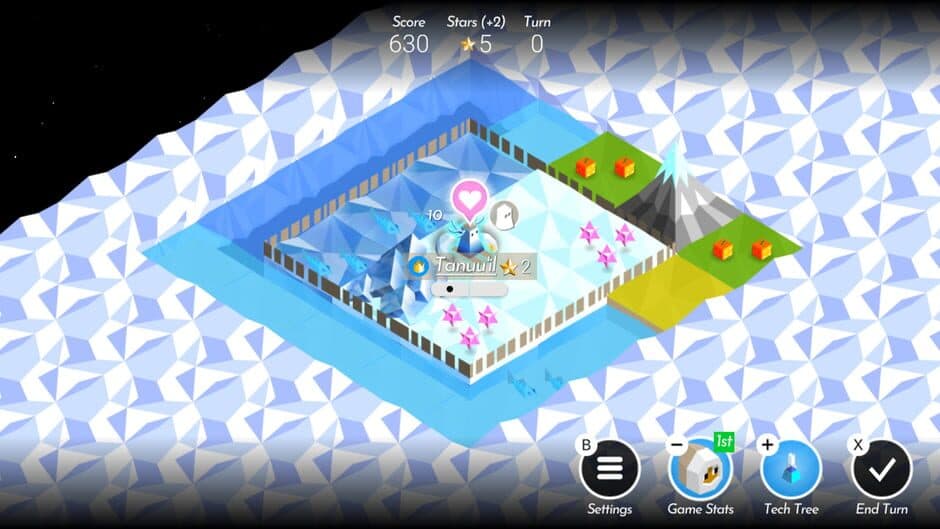 Скриншот 1 из The Battle of Polytopia: Polaris