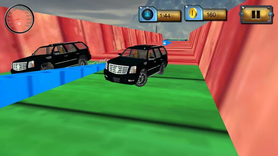 Скриншот 2 из Two Cars Stunts Edition