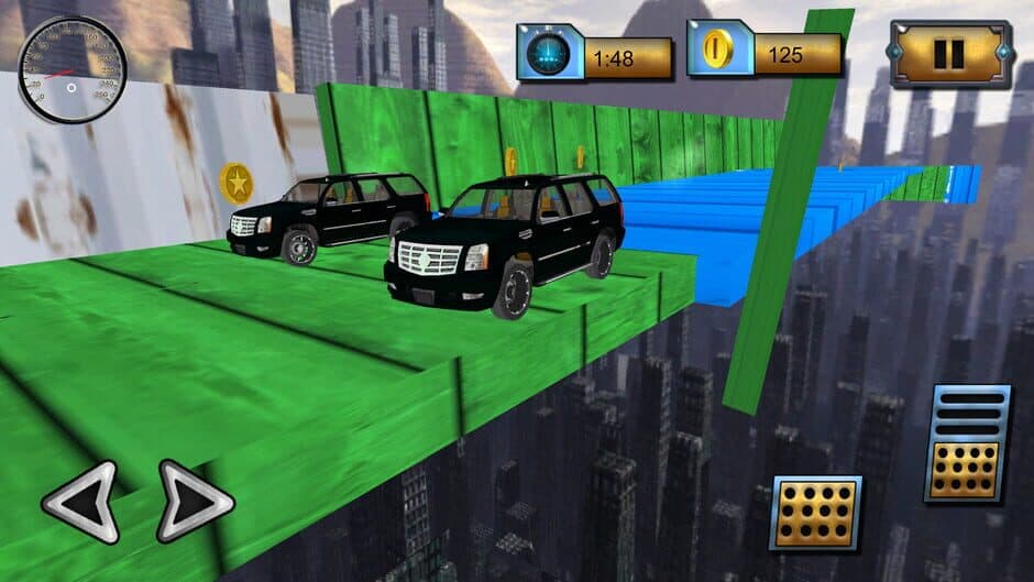Скриншот 4 из Two Cars Stunts Edition