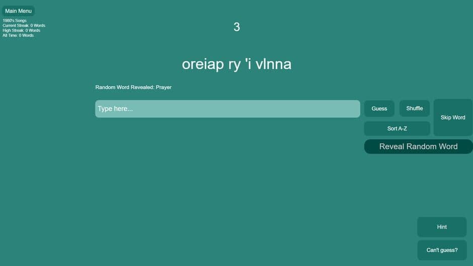 Скриншот 4 из Shuffled Words