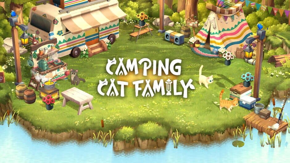 Скриншот 4 из Camping Cat Family
