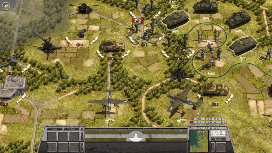 Скриншот 1 из Order of Battle: World War II - Order of Battle: Allies Victorious
