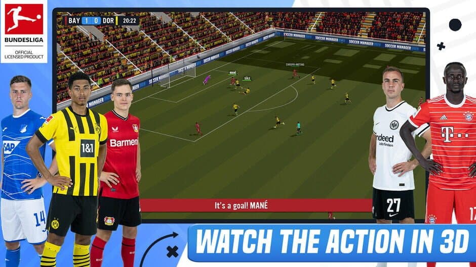 Скриншот 6 из Soccer Manager 2023: Football
