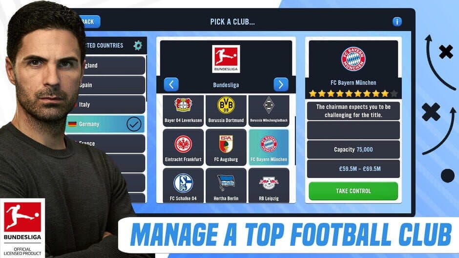 Скриншот 7 из Soccer Manager 2023: Football