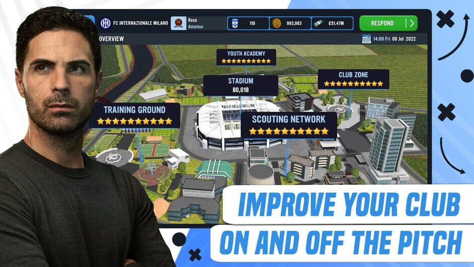 Скриншот 1 из Soccer Manager 2023: Football