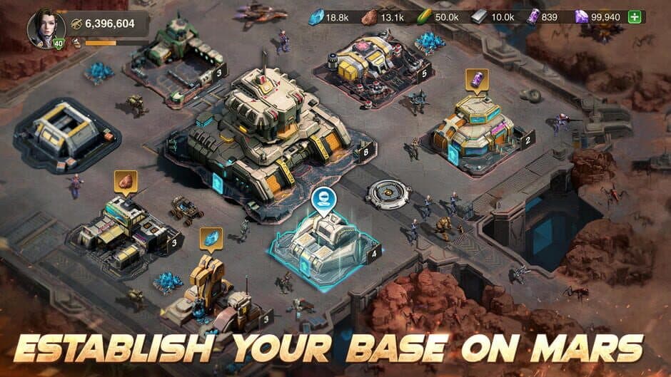 Скриншот 3 из Marsaction: Infinite Ambition