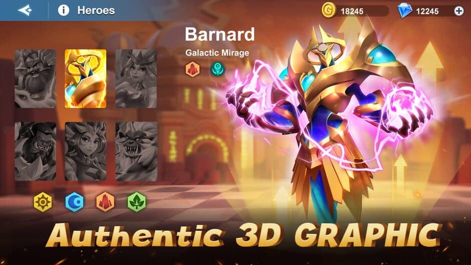 Скриншот 5 из Tap Legends: Tactics RPG