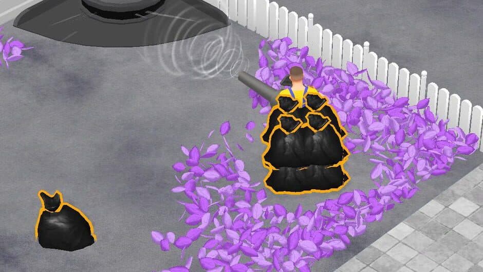 Скриншот 5 из Leaf Blower: City Cleaning Game