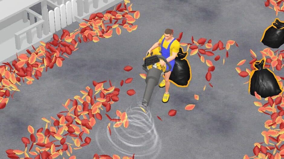 Скриншот 3 из Leaf Blower: City Cleaning Game