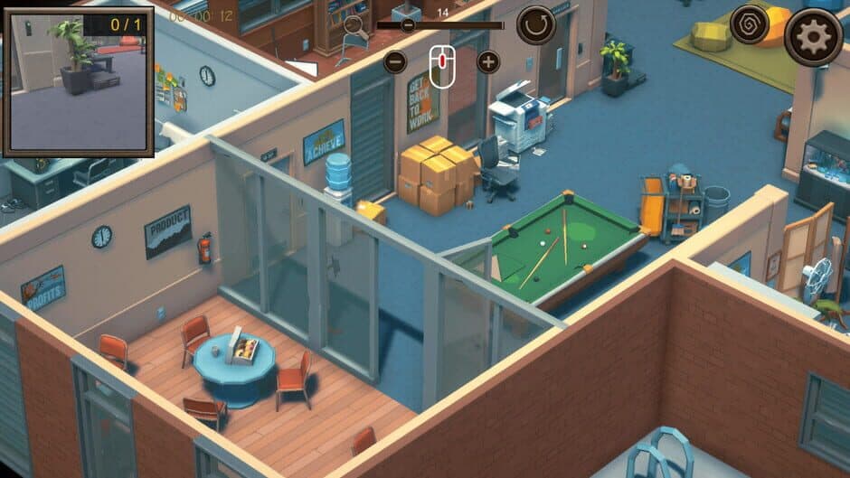 Скриншот 2 из Hidden Office Top-Down 3D