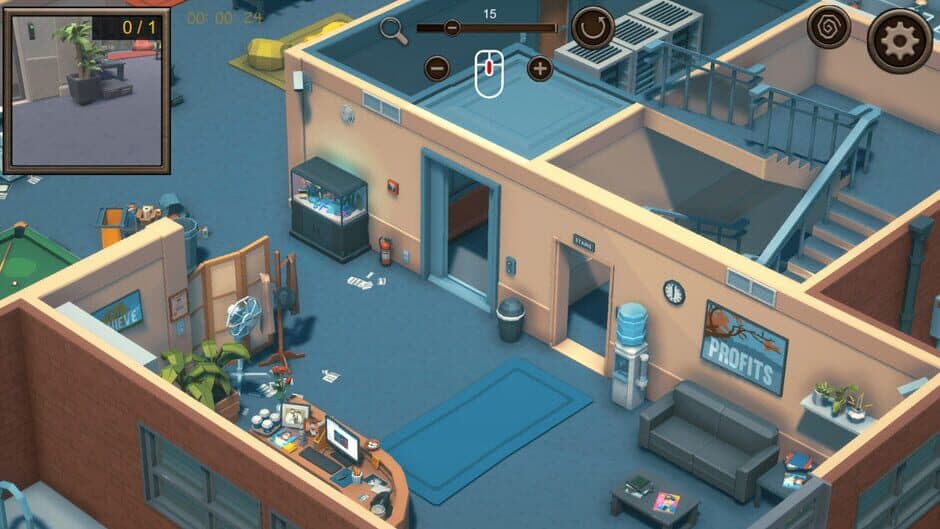 Скриншот 3 из Hidden Office Top-Down 3D