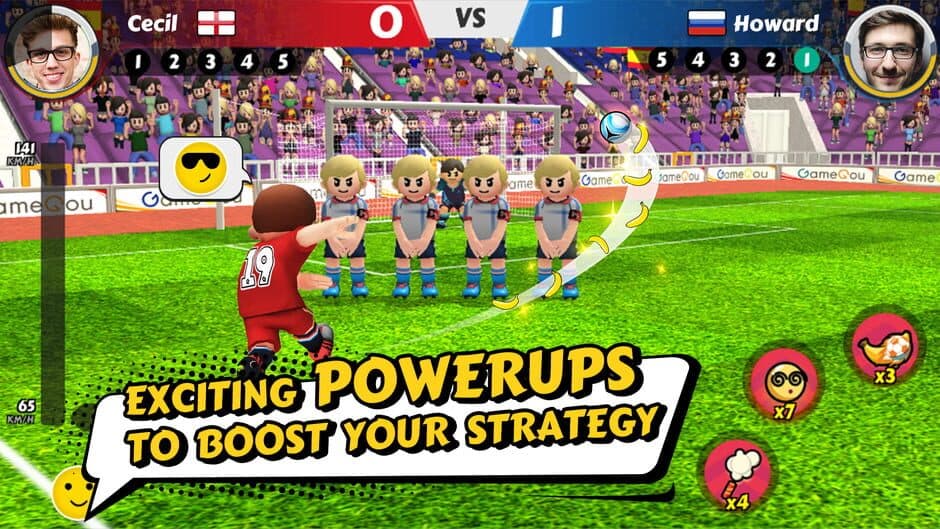 Скриншот 1 из Perfect Kick 2: Online Soccer game
