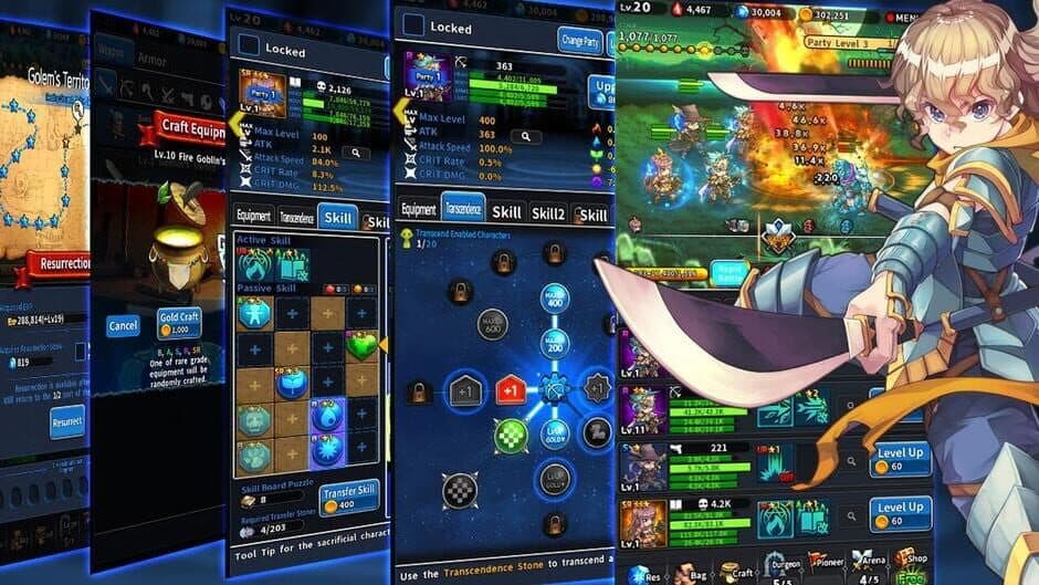 Скриншот 3 из Idle Knights