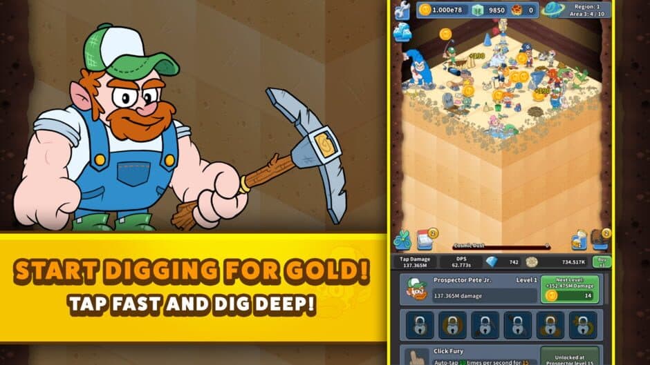 Скриншот 6 из Tap Tap Dig 2