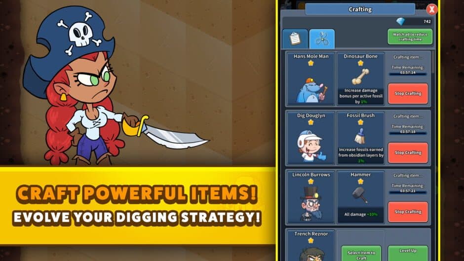 Скриншот 5 из Tap Tap Dig 2