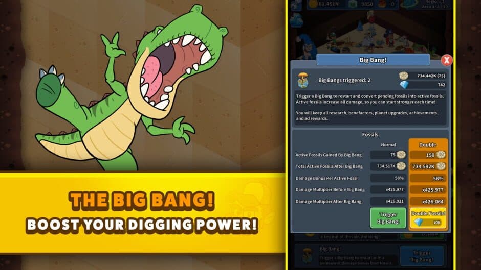 Скриншот 4 из Tap Tap Dig 2