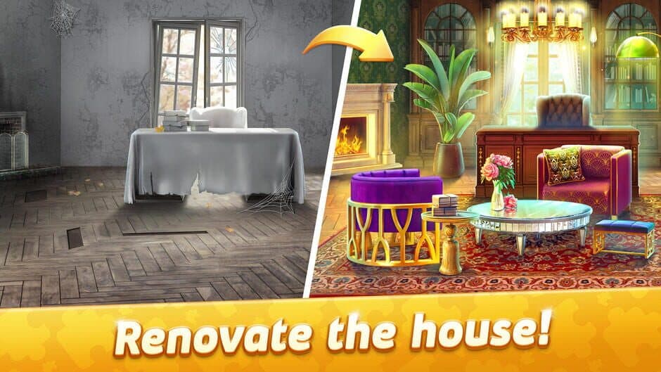 Скриншот 4 из Jigsaw Puzzle Villa