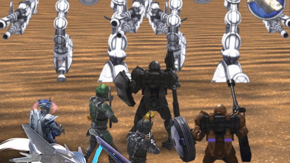 Скриншот 3 из Tap Wars: Earth Defense Force 4.1 - The Shadow of New Despair