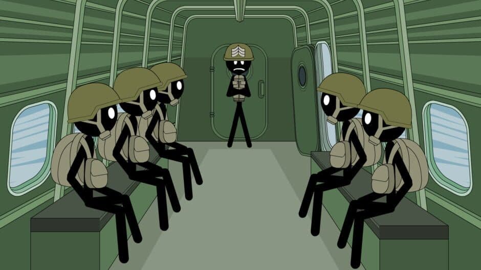 Скриншот 2 из Stickman Kill Sergeant