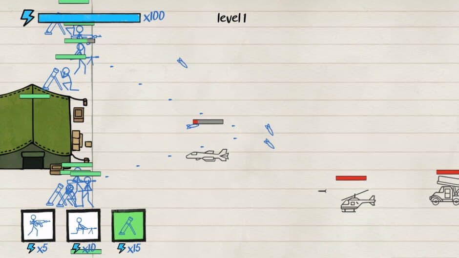 Скриншот 1 из Paper Battle