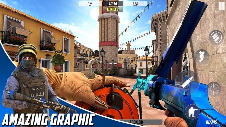 Скриншот 5 из Hazmob FPS: Online Shooter