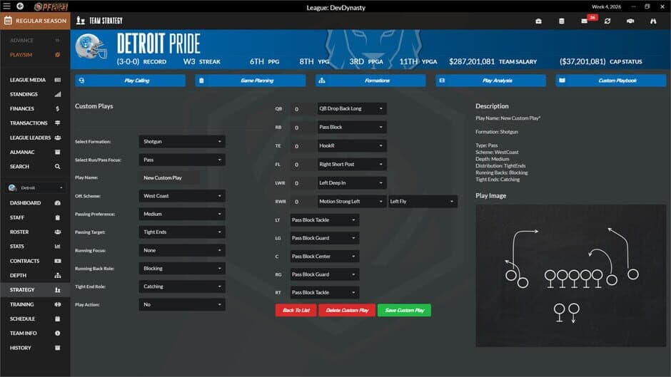 Скриншот 5 из Draft Day Sports: Pro Football 2023
