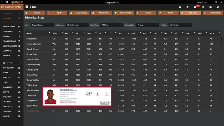 Скриншот 7 из Draft Day Sports: Pro Football 2023