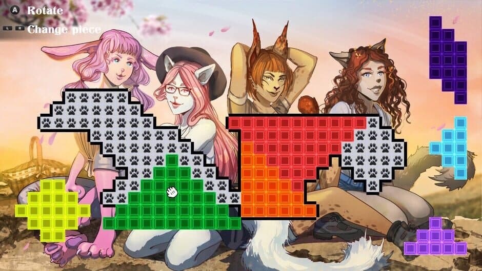 Скриншот 3 из Furry Hentai Tangram