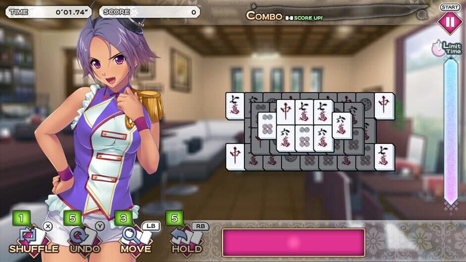 Скриншот 1 из Pretty Girls Tile Match