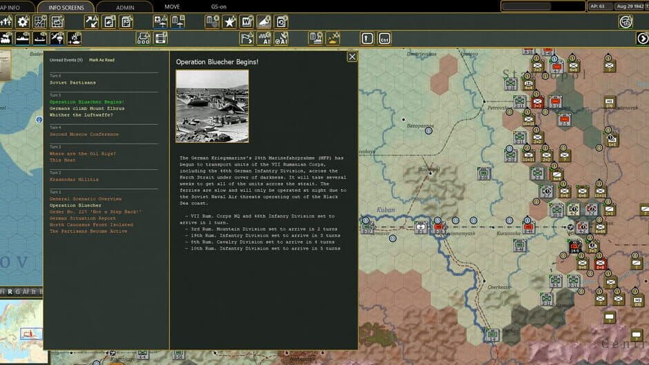 Скриншот 1 из Gary Grigsby's War in the East 2: Steel Inferno