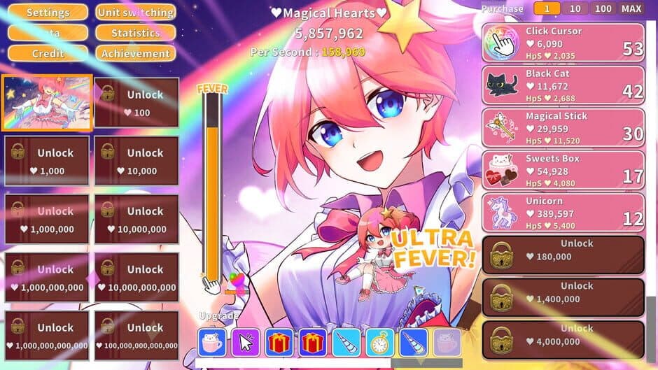 Скриншот 3 из Magical Girl Clicker