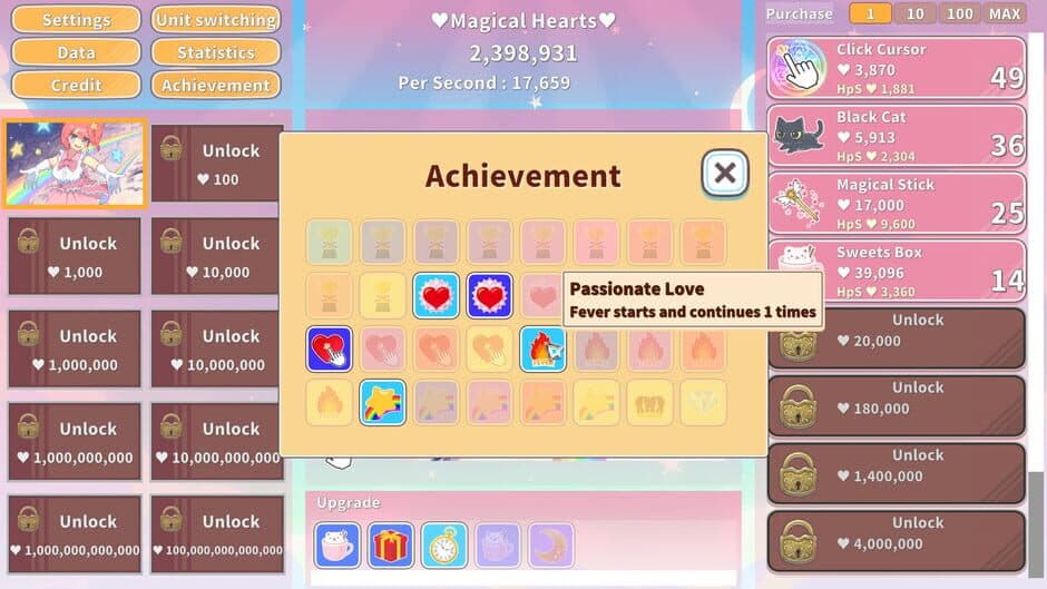 Скриншот 4 из Magical Girl Clicker