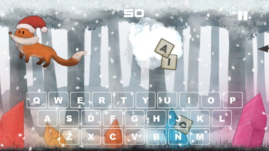 Скриншот 1 из Red Fox and the Four Seasons: Typing Game