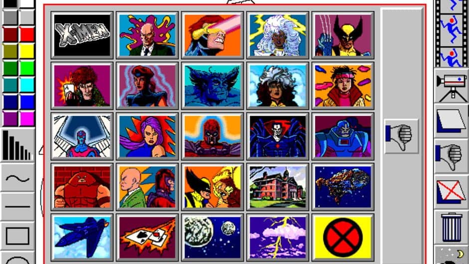 Скриншот 1 из X-Men Cartoon Maker