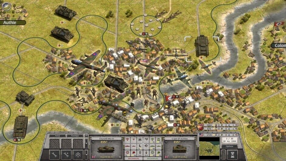 Скриншот 1 из Order of Battle: Allies Victorious