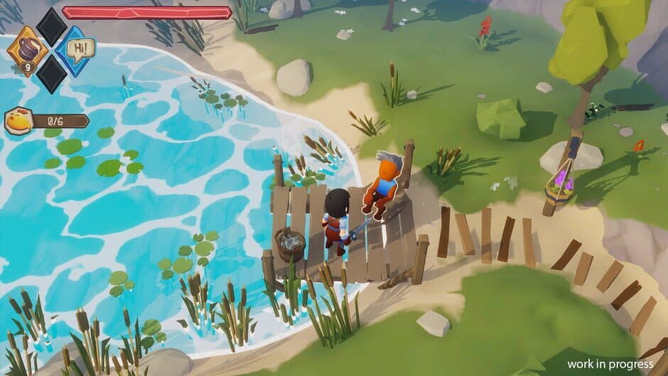 Скриншот 1 из Moon Split Island: Dungeon Adventure