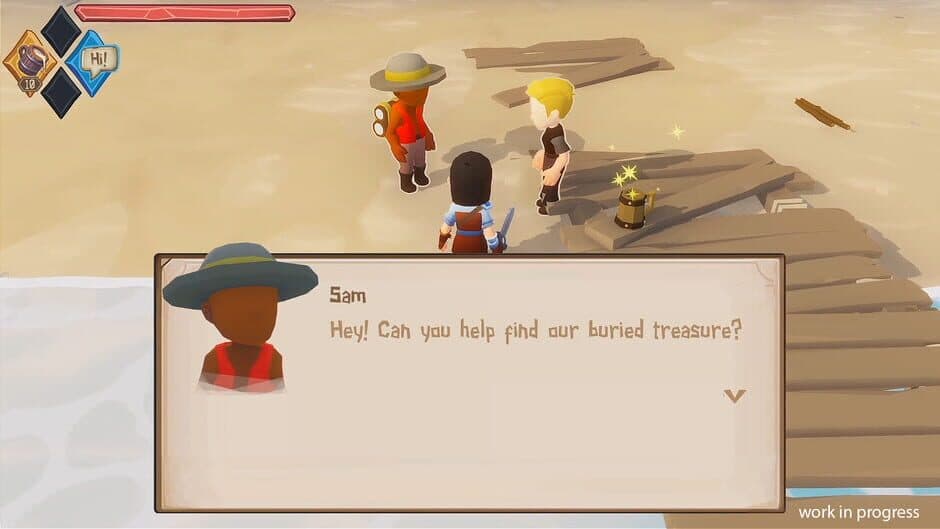 Скриншот 2 из Moon Split Island: Dungeon Adventure