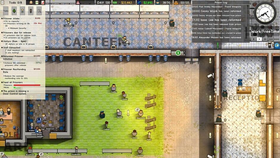 Скриншот 1 из Prison Architect: Free for life