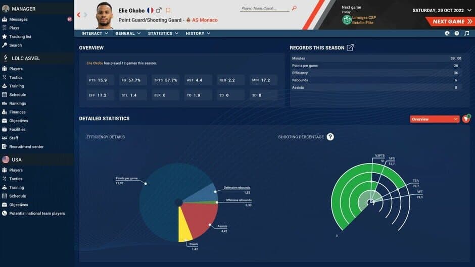 Скриншот 3 из Pro Basketball Manager 2023