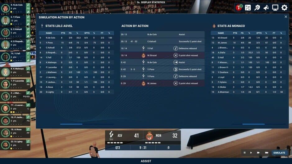 Скриншот 10 из Pro Basketball Manager 2023