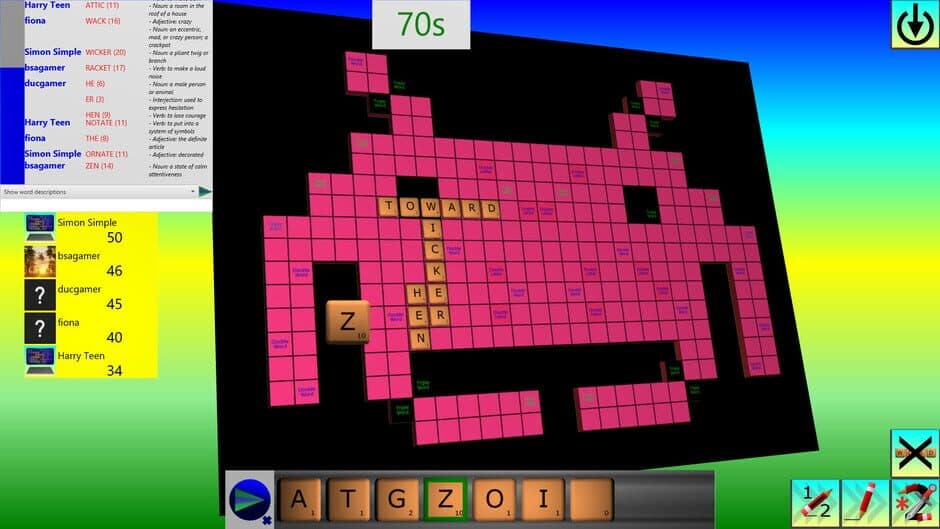 Скриншот 1 из Word Attack