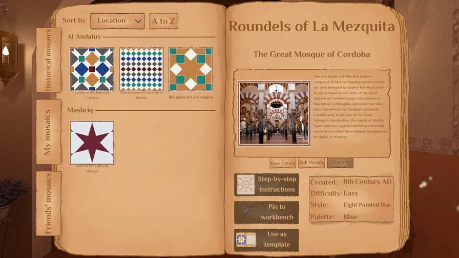 Скриншот 1 из Zellige: The Tilemaker of Granada