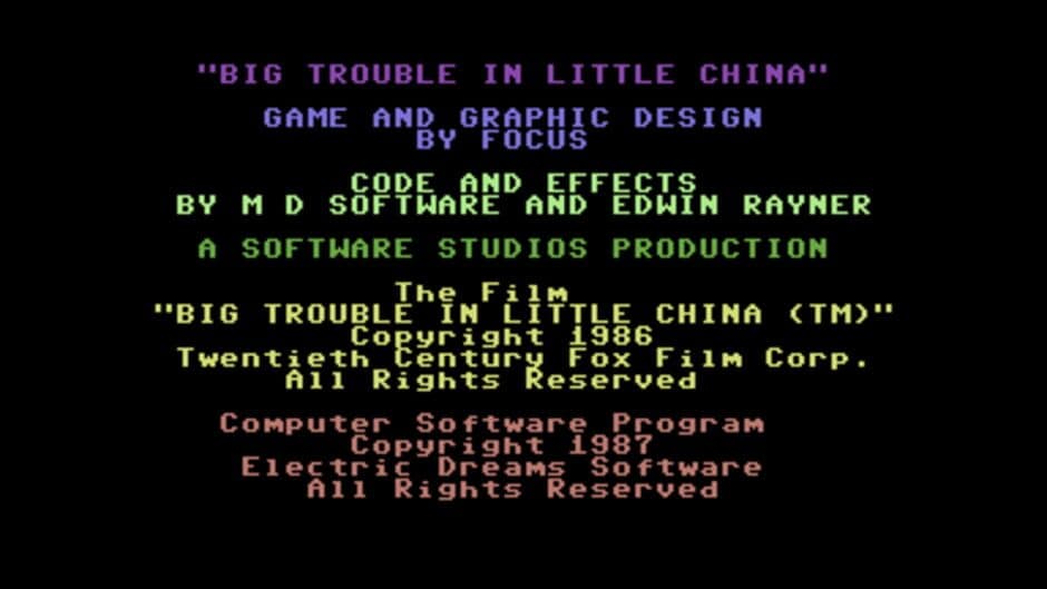 Скриншот 12 из Big Trouble in Little China