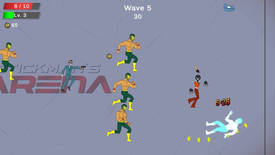 Скриншот 4 из Stickman's Arena
