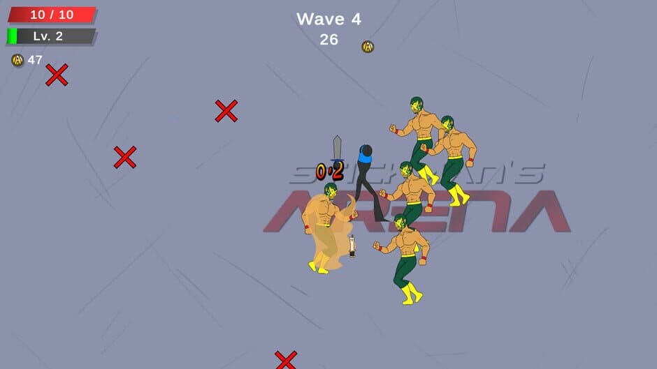 Скриншот 1 из Stickman's Arena