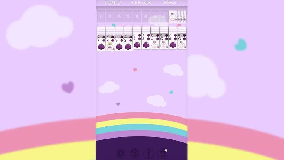 Скриншот 4 из Kawaii Solitaire 3 in 1