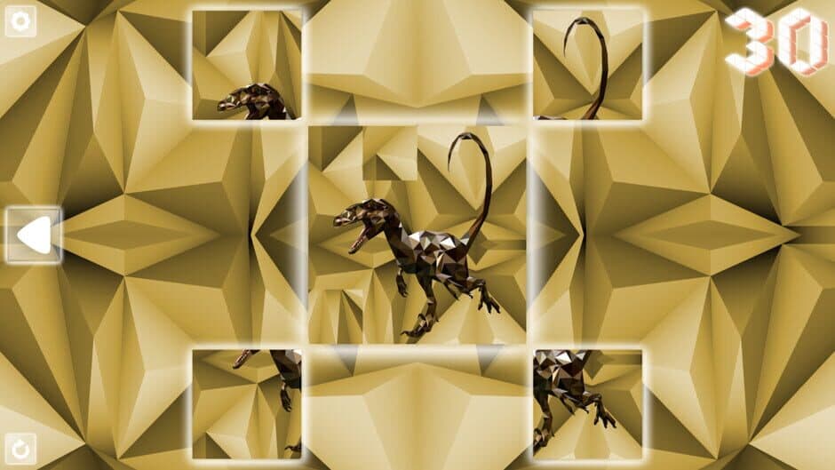 Скриншот 2 из Poly Puzzle: Dinosaurs