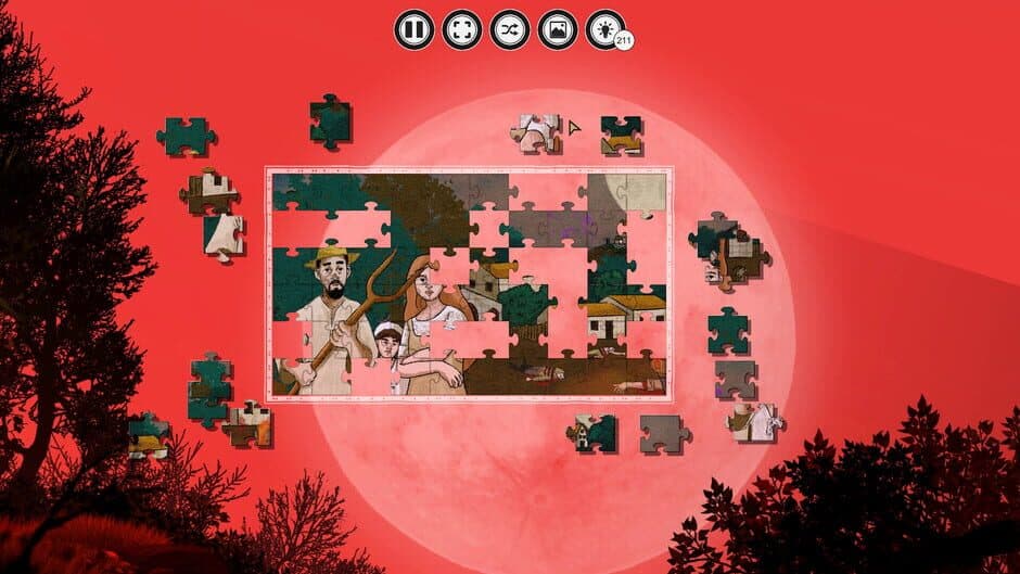 Скриншот 4 из The Villager and the Werewolf