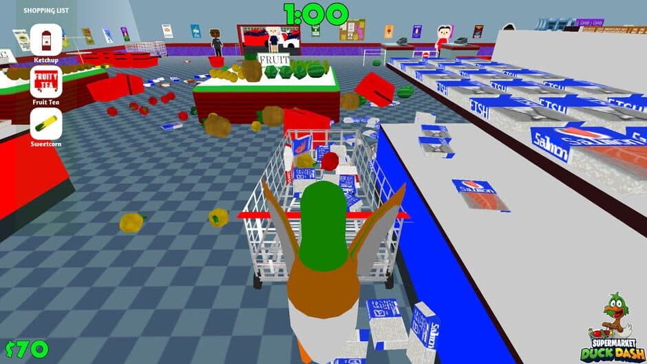 Скриншот 4 из Supermarket Duck Dash